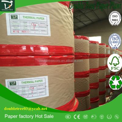 China Thermal 55 gsm/405x6000/1*20 FT Thermal Cash Regester /ATM/POS Printer Cash Register Paper Paper Type for sale