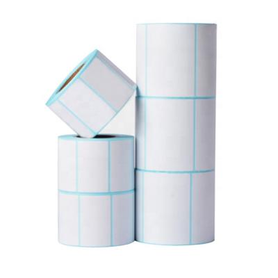 China Waterproof Adhesive Stickers Thermal Jumbo Label Paper Roll Or Roll for sale