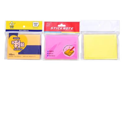 China Self-adhesive Colorful Sticky Sticky Note Box Holder Sticky Note Book for sale