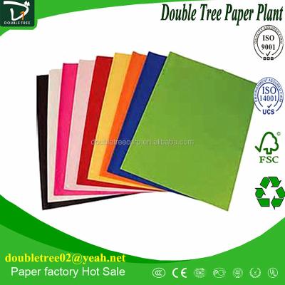 China A3 A4 Moisture Proof Paper Mill Classify Color Bristol Board Mamila Board Paper Paper Stocklots for sale