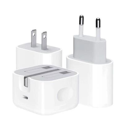 China Mobile Phone OEM Type C Phone Charger 20w Usbc Power Adapter Chargeur Original Pd20w Charger Adaptador For Iphone Charger 20w With Cable for sale