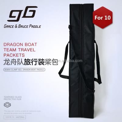 China Neoprene GB Black Club Paddle Bag For 10 Dragon Boat Paddles for sale