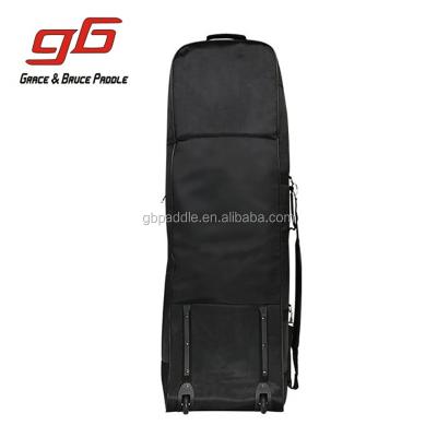 China High Quality Black GB Customize Logo Team Bag With Wheel Team Paddle Bag for sale