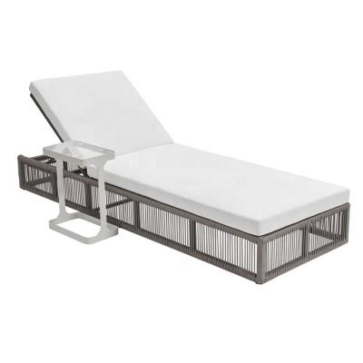 China Garden Modern Beach Lounger Camping Sofa Aluminum Relaxing Rocking Convertible for sale