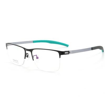 China IN CURRENT New Design Best Selling Custom Glass Frame Men Titanium Glass Frame for sale