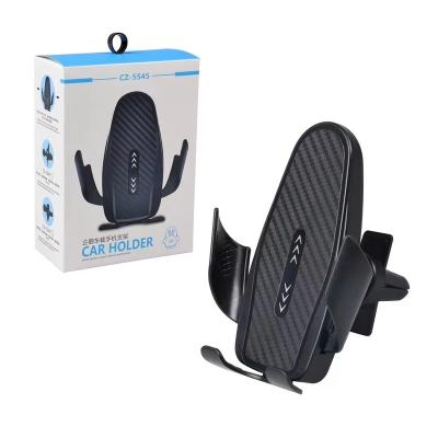 China Adjustable Hot Sale Stable Anti-Shake Abs Material Multifunctional Car Air Outlet Phone Holder for sale