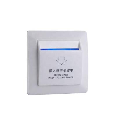 China Hotel Hotel Rfid Card Switch Plastic Box Energy Saver Switch Power Saver for sale