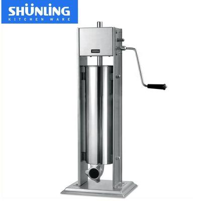 China Hotels Stainless Steel Meat Processing Machinery TV-7L Sausage Stuffer for sale