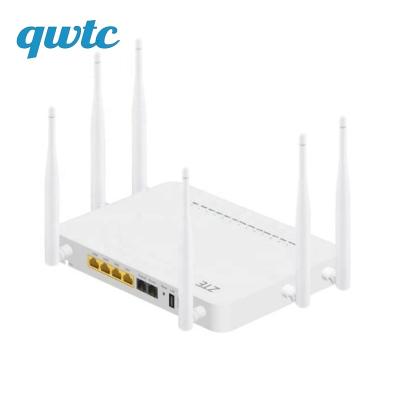 China Fiber Signal Transmission F680 Firmware 6 English Antenna 2.4G/5.8G 5dbi 4GE +2POTS + High WIFI FTTH GPON Ontario ONU Dual Band Router F680 for sale