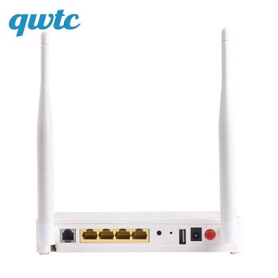 China Fiber Signal Transmission F660 V8 FTTH ONU 5db Fiber Network Equipment 5Dbi Antenna 4 4GE+1POTS+USB+WIFI F660 8.0 Version Port Modem GPON Ontario for sale