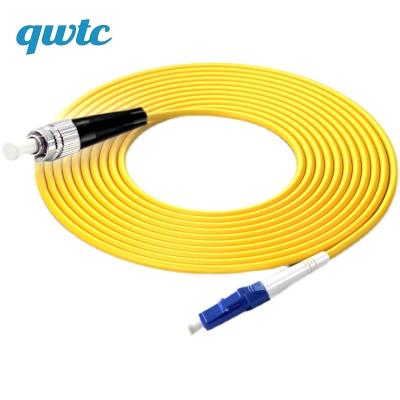 China FTTH FC UPC indoor outdoor factory customization to LC UPC single mode 9/125 G652D/G657A 3m simplex fiber optic patch cord 2.0mm for sale