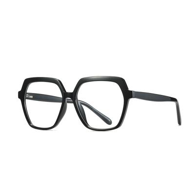 China Trendy Eye Frame Fashion Eye Glasses Frames Anti Blue Light Blocking Optical Frame Designer Computer Glasses For Men Women Men Set for sale