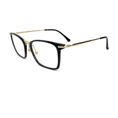 China High Quality Eyewear Gold Glass Eyewear Ultem Stainless Steel Optical Frame for sale