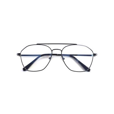 China Comfortable comfortable blue double deck Metal Monturas De Lentes 2019 new next light filter glass for sale