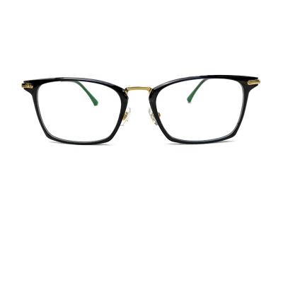 China Wear Wear High Quality Stainless Steel Eyewear Gold Ultem Optical Frame Eye Glasses for sale