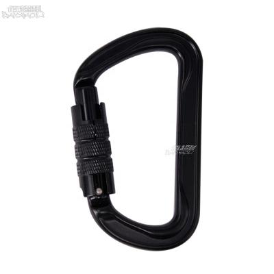 China Heavy industry Baichaoli 7075 aviation aluminum carabiner automatic locking hooks for sale