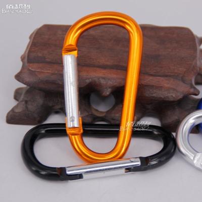 China Light Weight 8 D Manufacturer Supply Aluminum Alloy Spring Hooks for sale