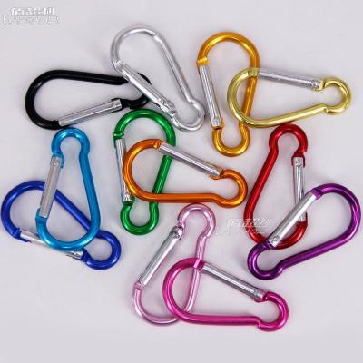 China Retail Industry Aluminum Alloy 5 Squash Carabiner Snap Hooks for sale