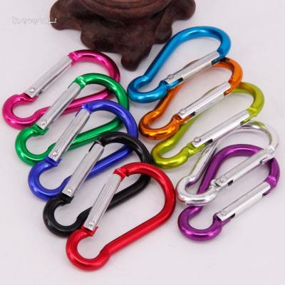 China Heavy Industry 5 Squash 4.0 Aluminum Alloy Small Snap Hooks for sale