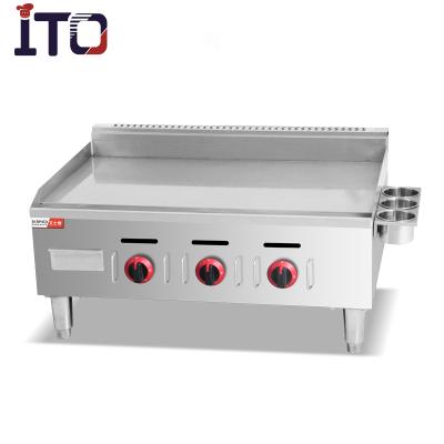 China 100% Newest Manufacture ASQ GT 09 Sourcing Equipment, Stainless Steel Commercial Flat Plate Gas Grill Griddle For Sale for sale