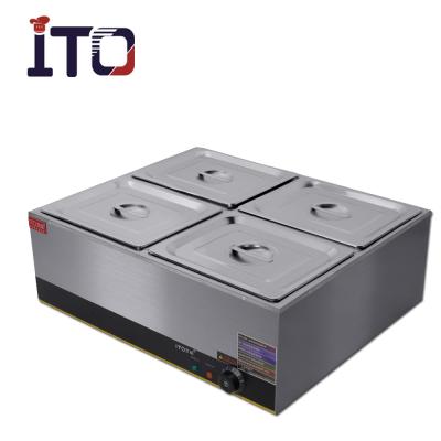 China 100% manufacture ASQ 4 factory wholesale price electric hot bain marie, commercial bain marie for restaurants for sale