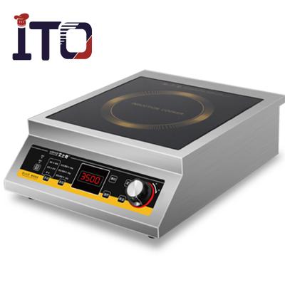 China Fast Cooking China Manufacturers Stainless Steel Single Burner 3500W Induction Cooker for sale