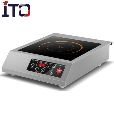 China 7 Cooking Modes 3500W Ceramic Induction Cooker Knob Electric Panel Touch Glass Plates for sale