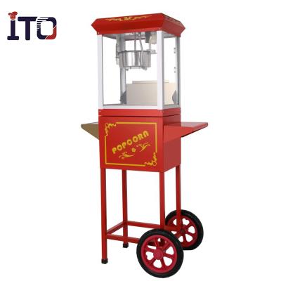 China Wholesale Car CE Approved Popcorn Maker , Snack Equipment Popcorn Machine With Cart #ASQ PC6 for sale