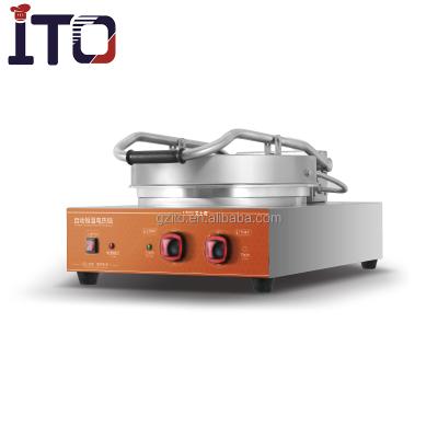 China Commercial Kitchen Equipment Stainless Steel Non-Stick Electric Pancake Baking Maker, Dual Temperature Control Pancake Machine Maker for sale