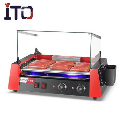 China ASQ 007R Hotels commercial stainless steel electric hot dog maker, Taiwan hot dog machine, hot dog making machine for sale for sale