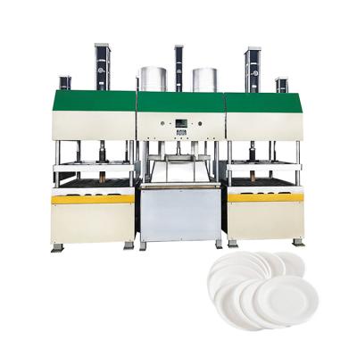 China Manufacturing Plant Machines For Biodegradable Plates Paper Plate Making Machine Price for sale