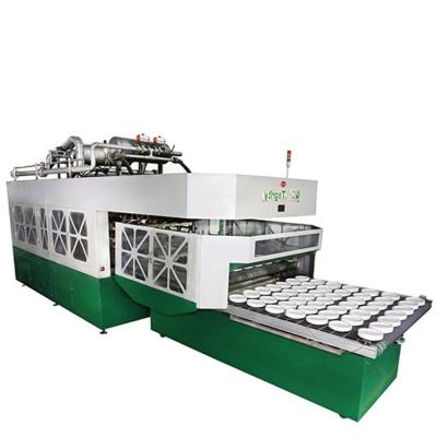 China Factory Wholesale Full Automatic Disposable Biodegradable Bowl Tray Making Machine Sugarcane Bagasse Paper Pulp Molding Dish Bowl for sale