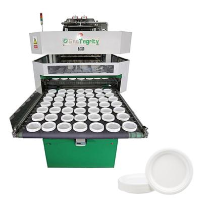 China Factory Biodegradable Disposable Sugarcane Bagasse Lunch Box Cup Pulp Tableware Casting Paper Plate Making Machine Production Line for sale