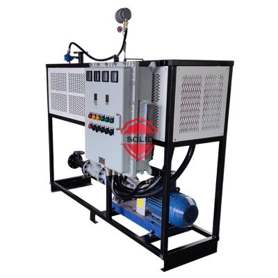 China Oil Tank Electric Heater Industrial Manufacture Thermal Oil Furnace With Control Cabinet for sale