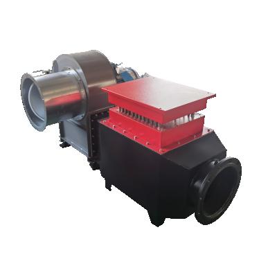 China Industrial Electric Heat Exchanger Air Duct Manufacturing Custom Finned Process Heater With Fan for sale