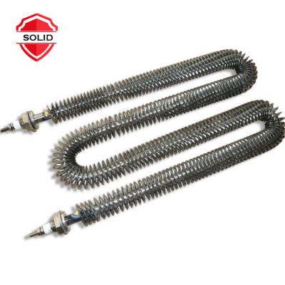 China Industry Heating Process 1000W SUS304 Heater Element Air Tubular Heating Industrial Finned Element for sale