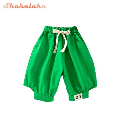 China Summer Baby Boy Short Pants Kids Cotton Boys Casual Jogger Pants for sale