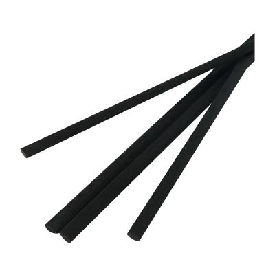 China Sustainable Fashionable Reed Diffuser Air Freshener Black Polyester Fiber Scent Air Diffuser Straight Stick for sale