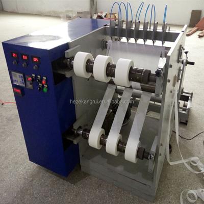 China Scotch tape slitting machine/high grade equipment for adhesive tape slitting machine KR-60DFQ-I for sale