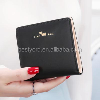 China Fashoion 2018 New Fashion PU Leather Case Ladies Purse Woman Wallet for sale