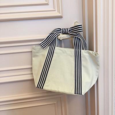 China Daily Tote Handled With Small Shoulder Canvas Shopping Bag for sale