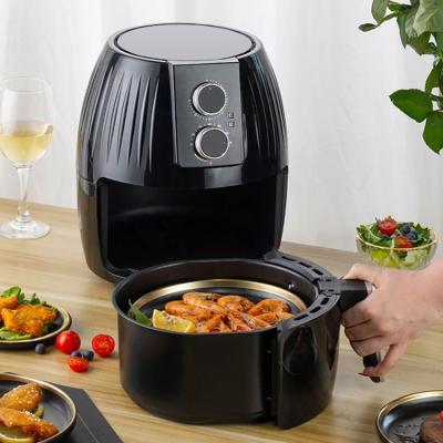 China Multi Power XL Saa 110 Volt One Click Electronic Hotel Cooker Large Size 4.5L Digital Mechanical Air Fryer for sale