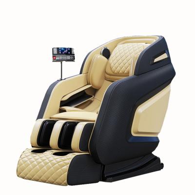 China Luxury Electric 4d Zero Gravity Full System 3D Weightless Full Body Shiatsu Recliner Massager Chair Body Massager for sale