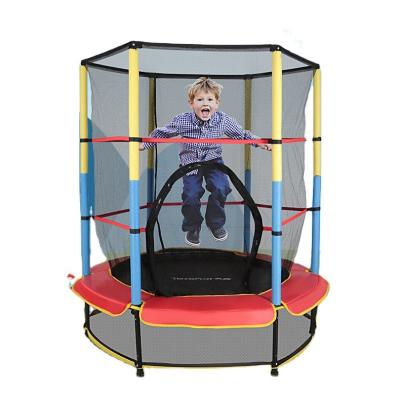 China With Ootdoor Protective Net Indoor Kid Round Trampoline With Safety Net for sale