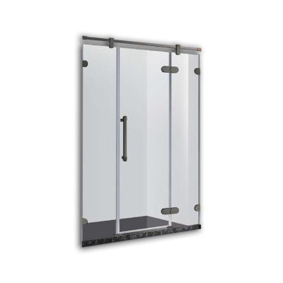 China EUROPEAN Sliding Shower Bath Room Door Enclosure Frame Movable Locker Room Shower for sale