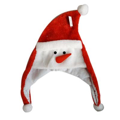 China Classic Christmas Party Decoration Gift Snowman Hat Children Santa Claus Felt Hat Felt Christmas Hat for sale