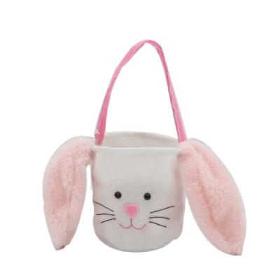 China Factory Since 1992 Easter Party Supplies Rabbit Felt Basket Personalized Rabit Pail Tote Bag For Easter Party Celebration for sale