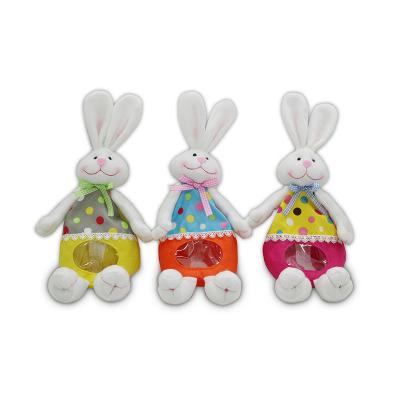 China Happy Holiday Felt Felt Spring Decoration Rabbit Gift Candy Bag Easter Products for sale