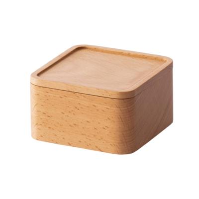 China Beech Watch String Jewelery Box Gift Box Jewelry Stored Carved Wooden Storage Box for sale