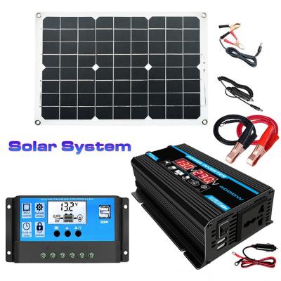 China Home Backup AC 12vlt Price 220v Best Small Solar Power System Kit For Camping Rv for sale